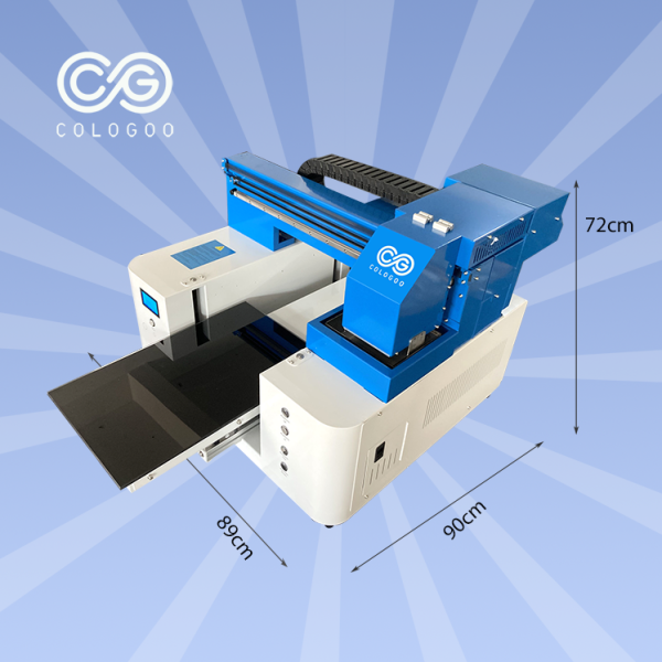 CoLoGoo Small Format A3 Size Led Inkjet Uv Printer Flatbed Uv Printer Glass Phone case Wood Uv Printer Machine - Image 2