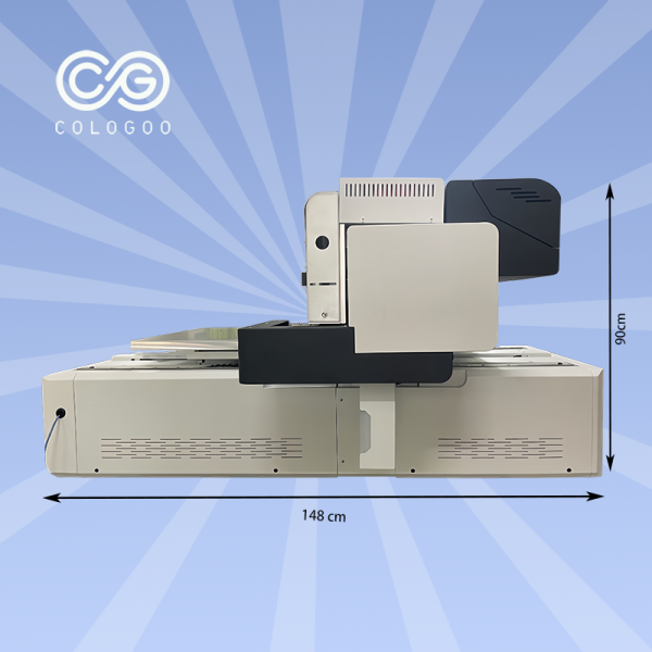 CoLoGoo 6090 A1 UV Flatbed Printer Customizable Nozzles 6/10 Color High Droplet Uv Inkjet Printer - Image 2