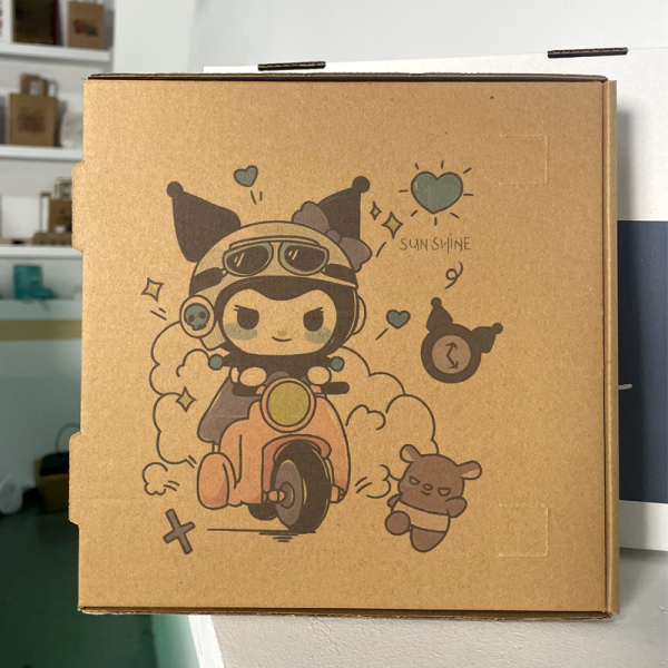 ColoGoo Print Pizza Box Industrial Single Pass Printer High Speed Automatic Feeder Kraft Bags Corrugated Box OnePass Printer - Image 6